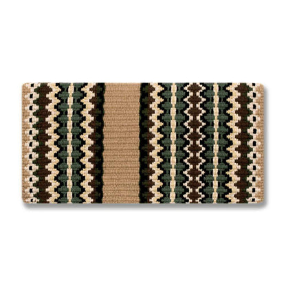 1459-5 Branding Iron 38X34 NEW ZEALAND WOOL SADDLE BLANKET