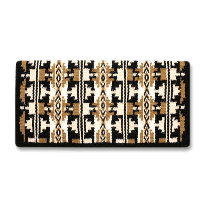 1464-4 Broken Arrow 38X34 NEW ZEALAND WOOL SADDLE BLANKET