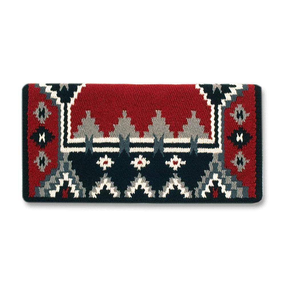 1465-6 Enchanted Pines 38X34 NEW ZEALAND WOOL SADDLE BLANKET