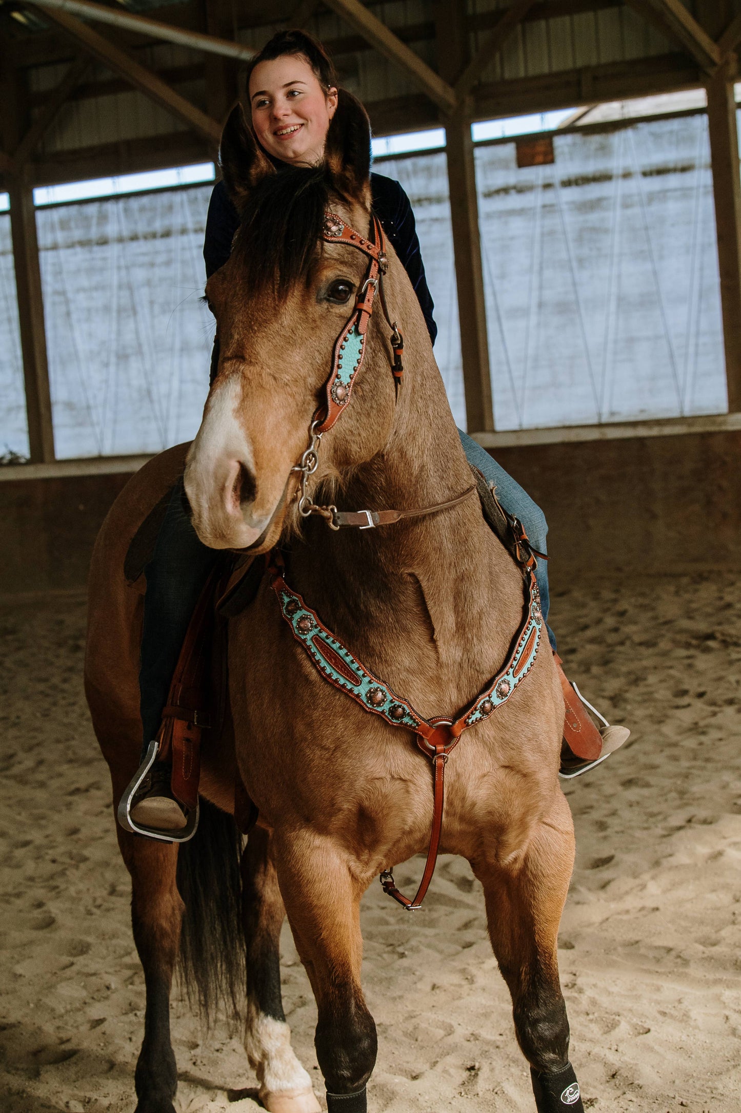 Annie Oakley Headstall and Breast Collar Set