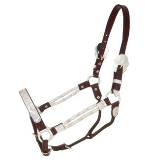 RK Silver Ferrules Show Halter