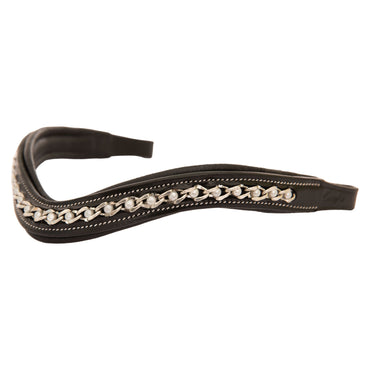 ExionPro Designer Spiral White Pearl Crystal Browband