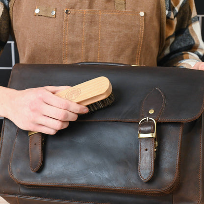 Complete Cleaning Brush Kit for Leather Goods - 4 pieces