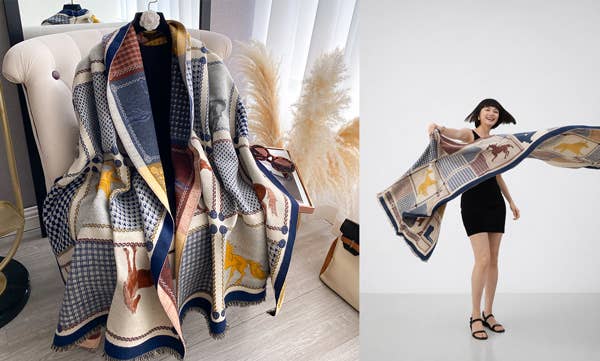 Blue Equine Rearing Reversible Wrap
