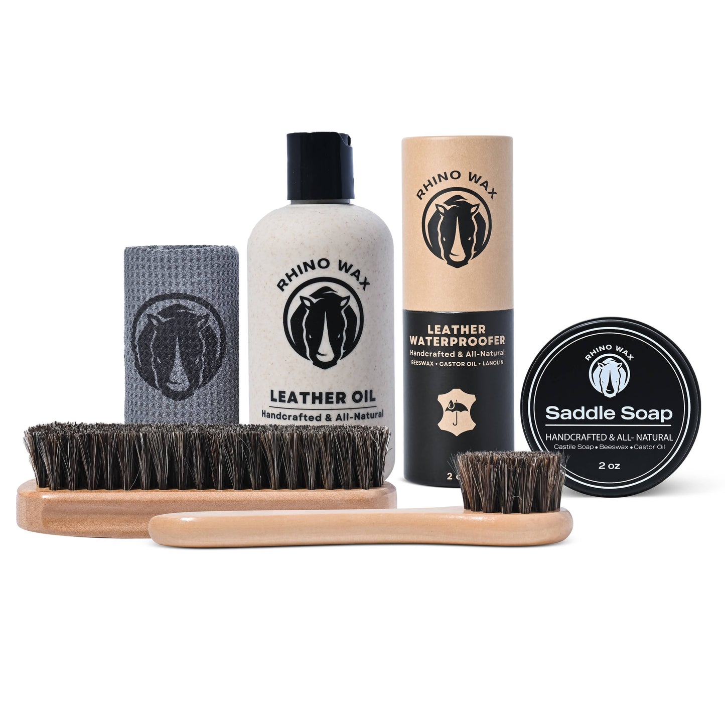 Rhino Wax Boot Maintenance Kit - 6 pieces