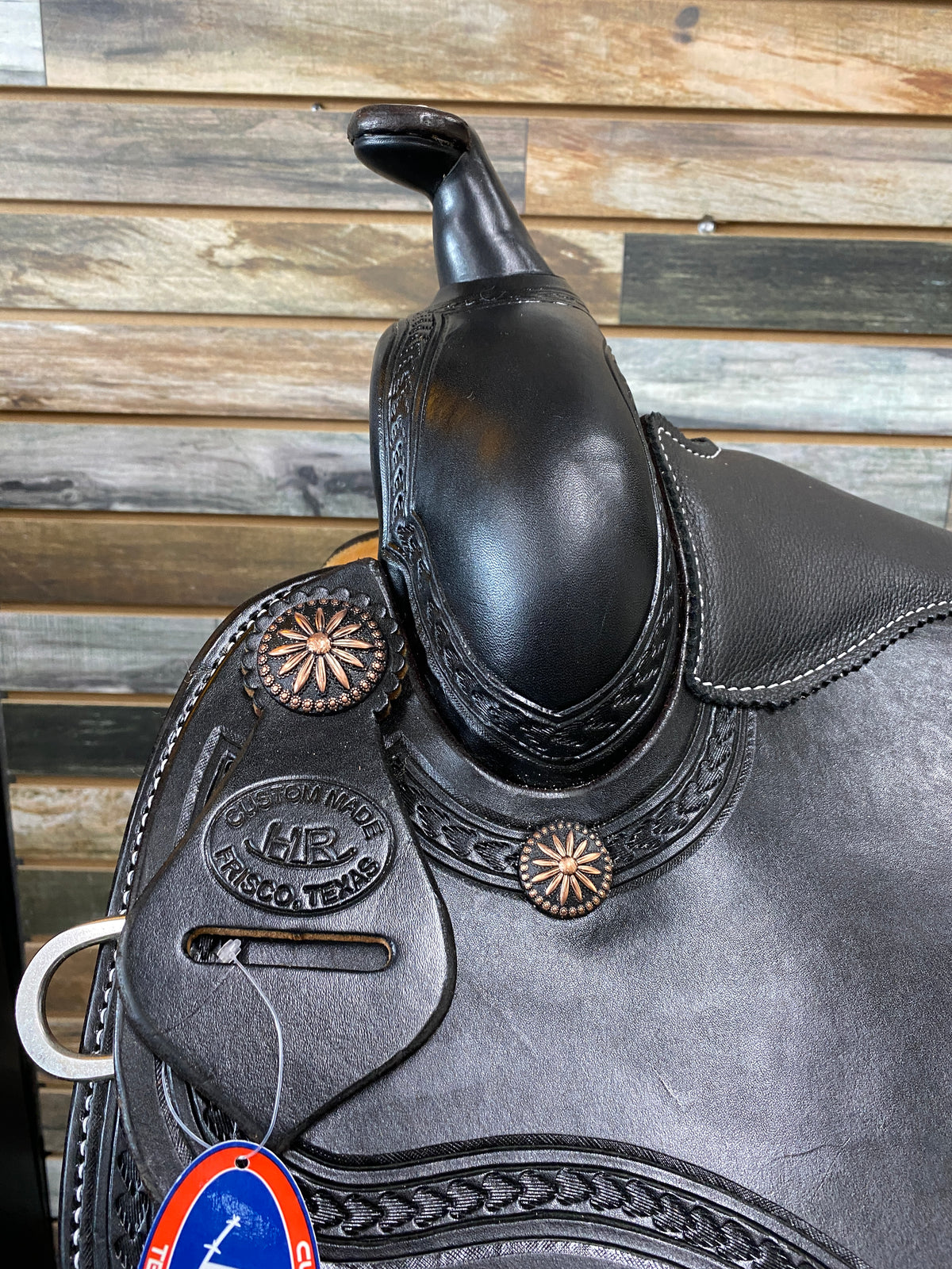 HR Black Flex Trail Saddle 16"