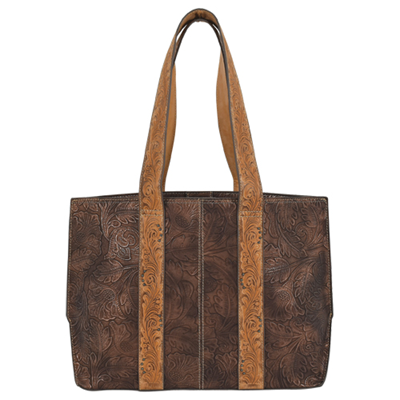 Bronzed Flower Tote