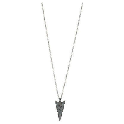 Justin necklace silver arrowhead