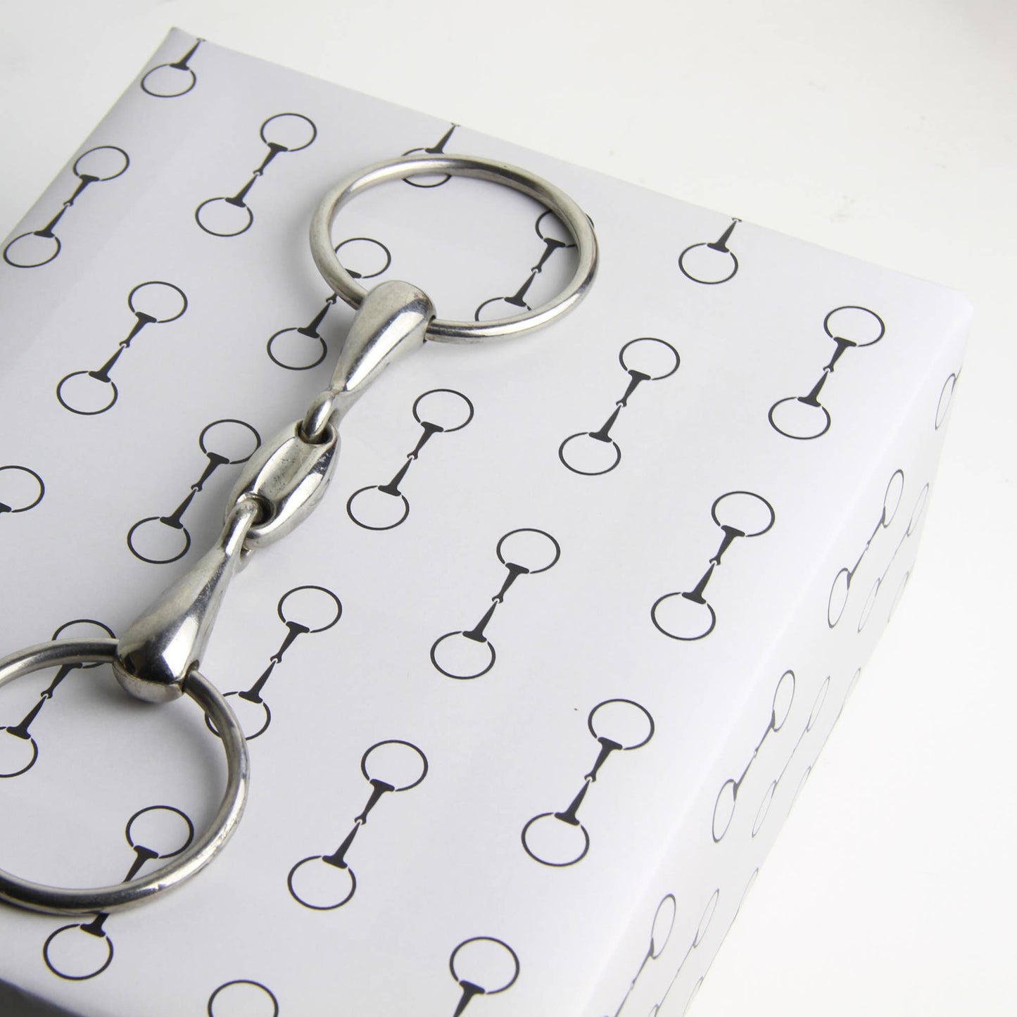 Cream Bits - Equestrian Horse Gift Wrapping Paper