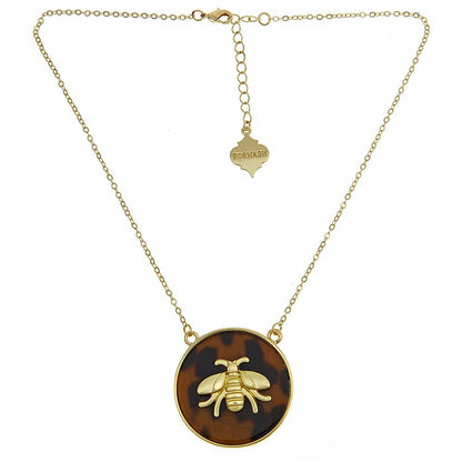 Short Tortoise Shell Icon Necklace