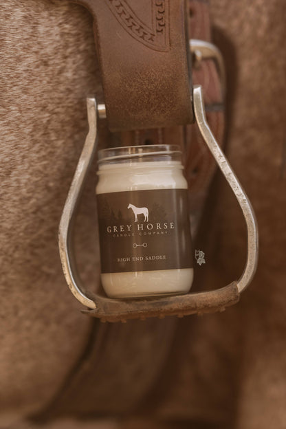 High End Saddle Soy Candle
