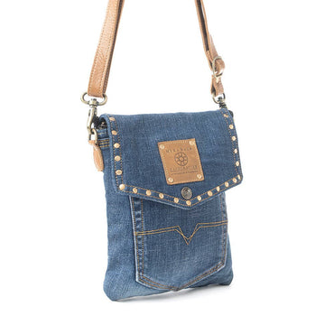 Dahlia Denim Crossbody Bag