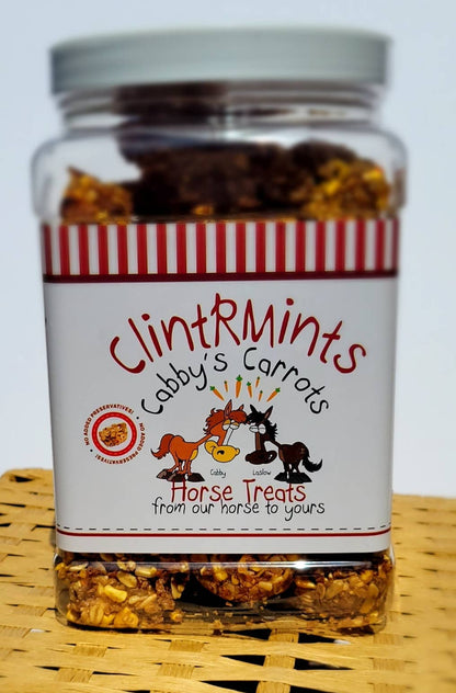 ClintRMint Horse Treats Cabby's Carrots Flavor