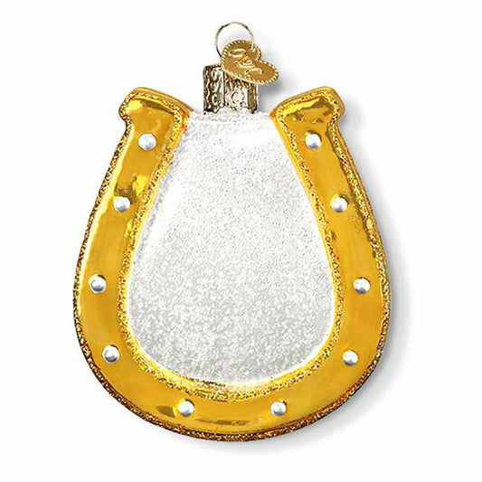 Ornament - Glass Horseshoe