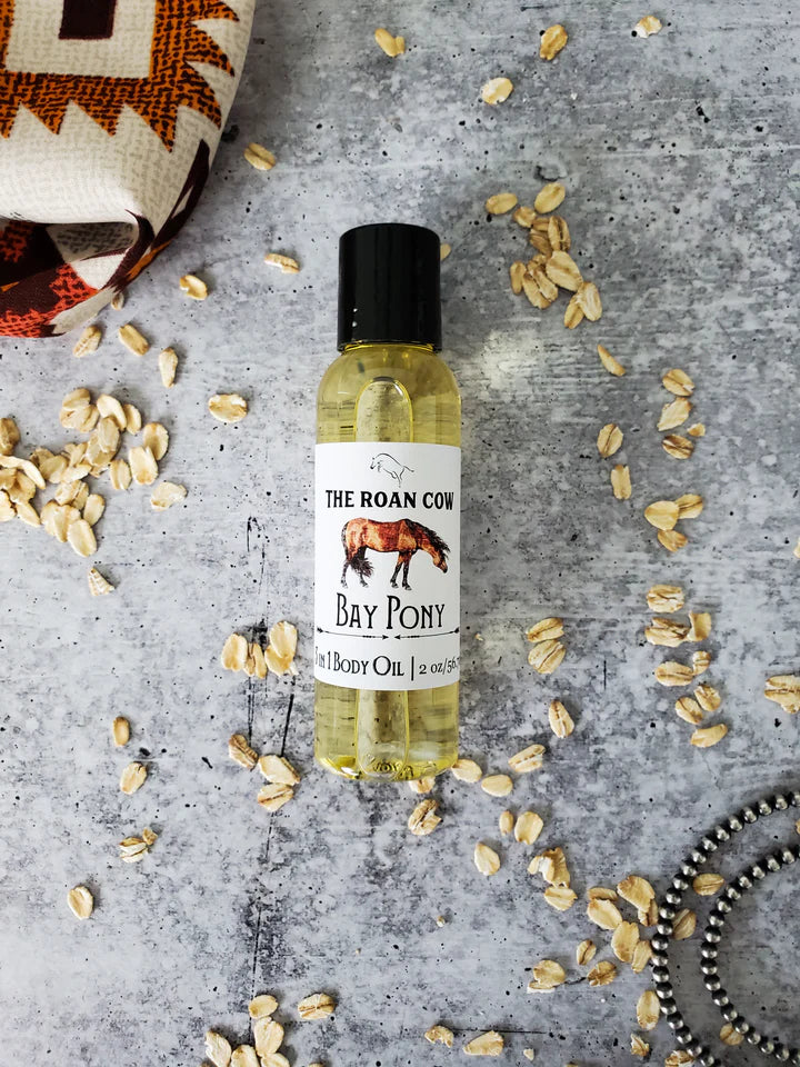 Roan Cow Bay Pony Mini 3 in 1 Body Oil