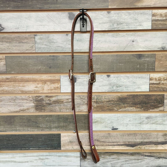 USED  Western Headstall  Purple