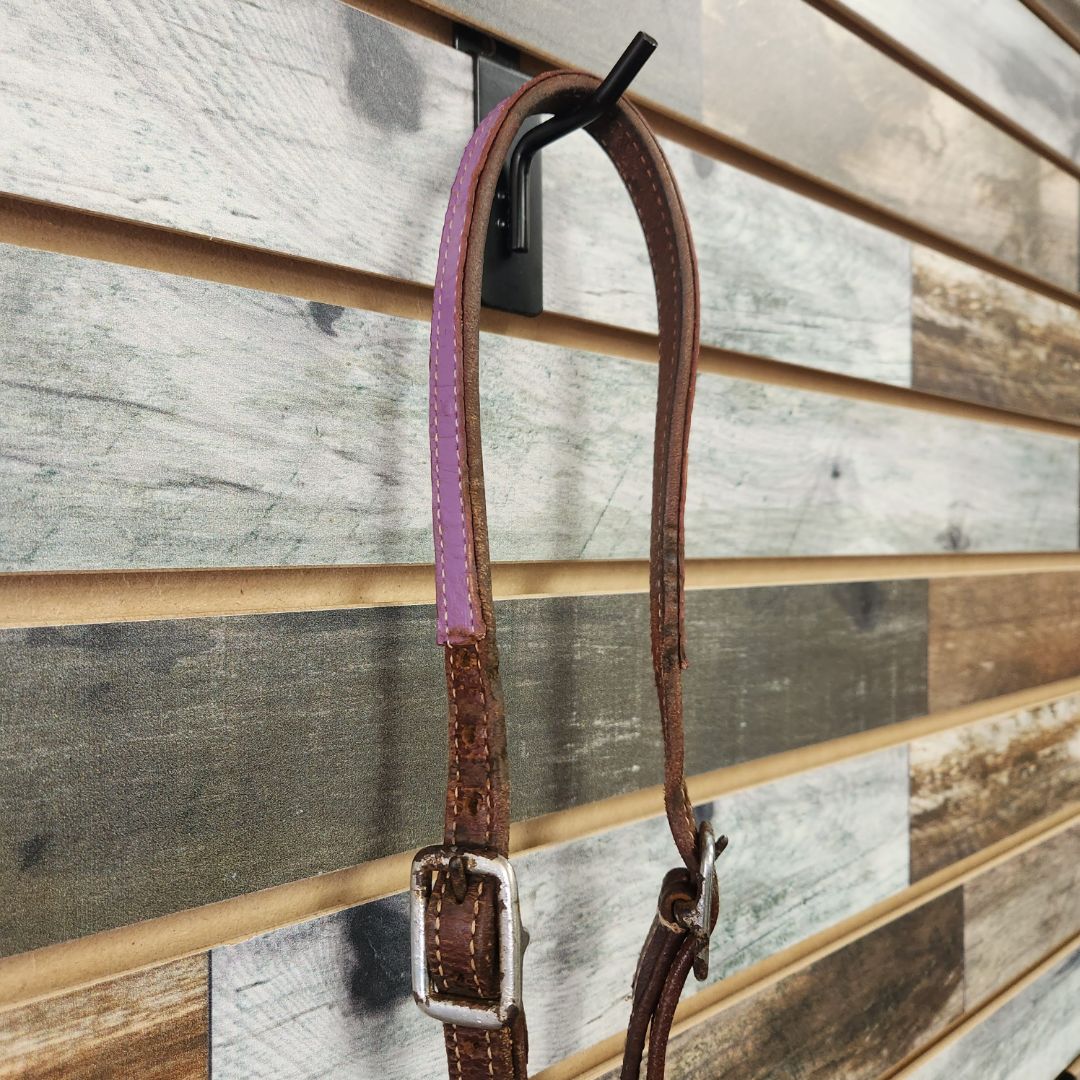 USED  Western Headstall  Purple