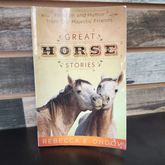 USED  Great Horse Stories paperback book