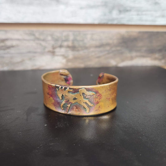 USED  Copper Cuff Bracelet