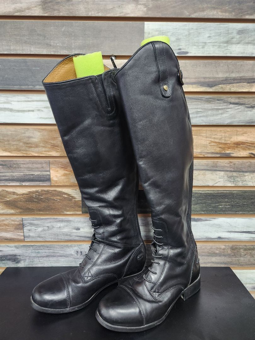 USED Ariat Tall Boots 8 Black