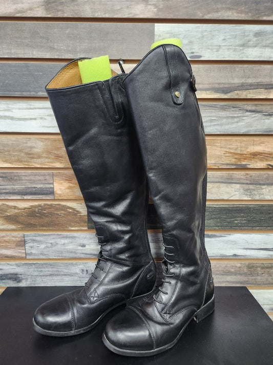 USED Ariat Tall Boots 8 Black