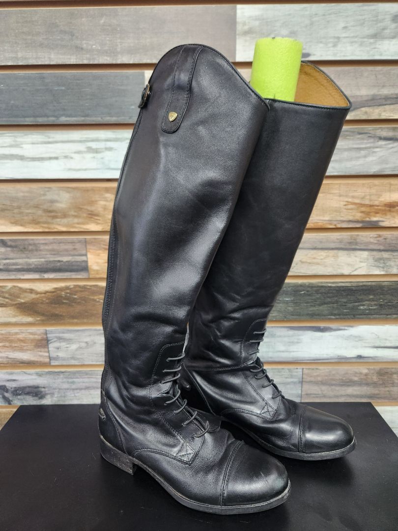 USED Ariat Tall Boots 8 Black