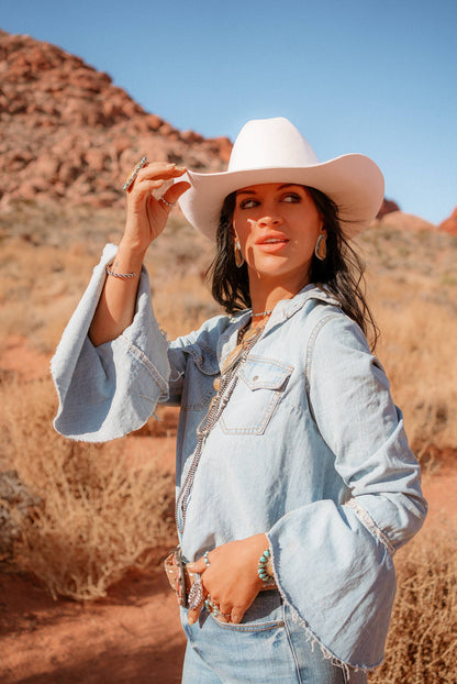 Cattleman - Felt Cowboy Hat - Cowboy Hat Band