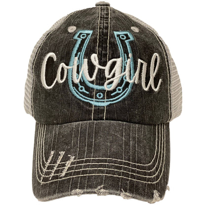 Cowgirl Women's Western Embroidered Baseball Cap