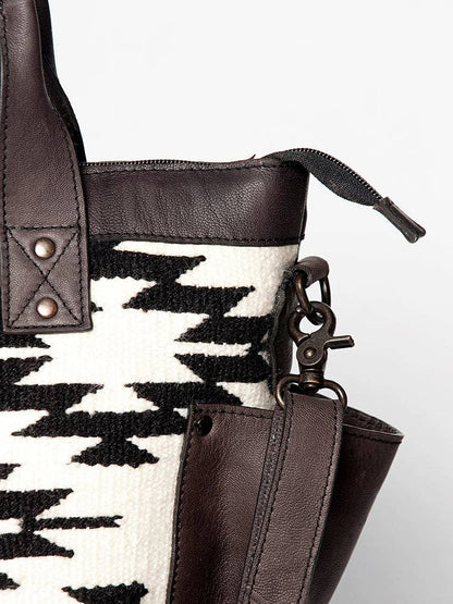 Ladies Hand Woven Western Saddle Blanket Tote