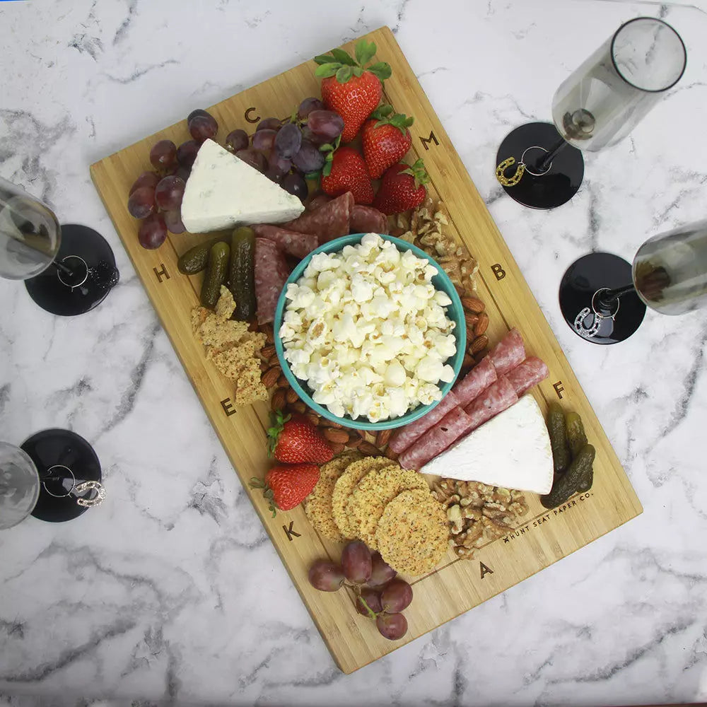 Double-Sided Dressage + Jump Course Cutting Board - Thumbnail 4