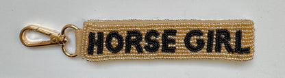 Beaded Bag Charm/Keychain