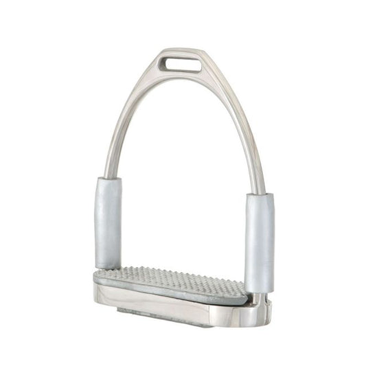 Tough 1 Jointed Stirrup Irons 4.75" Stainless Steel