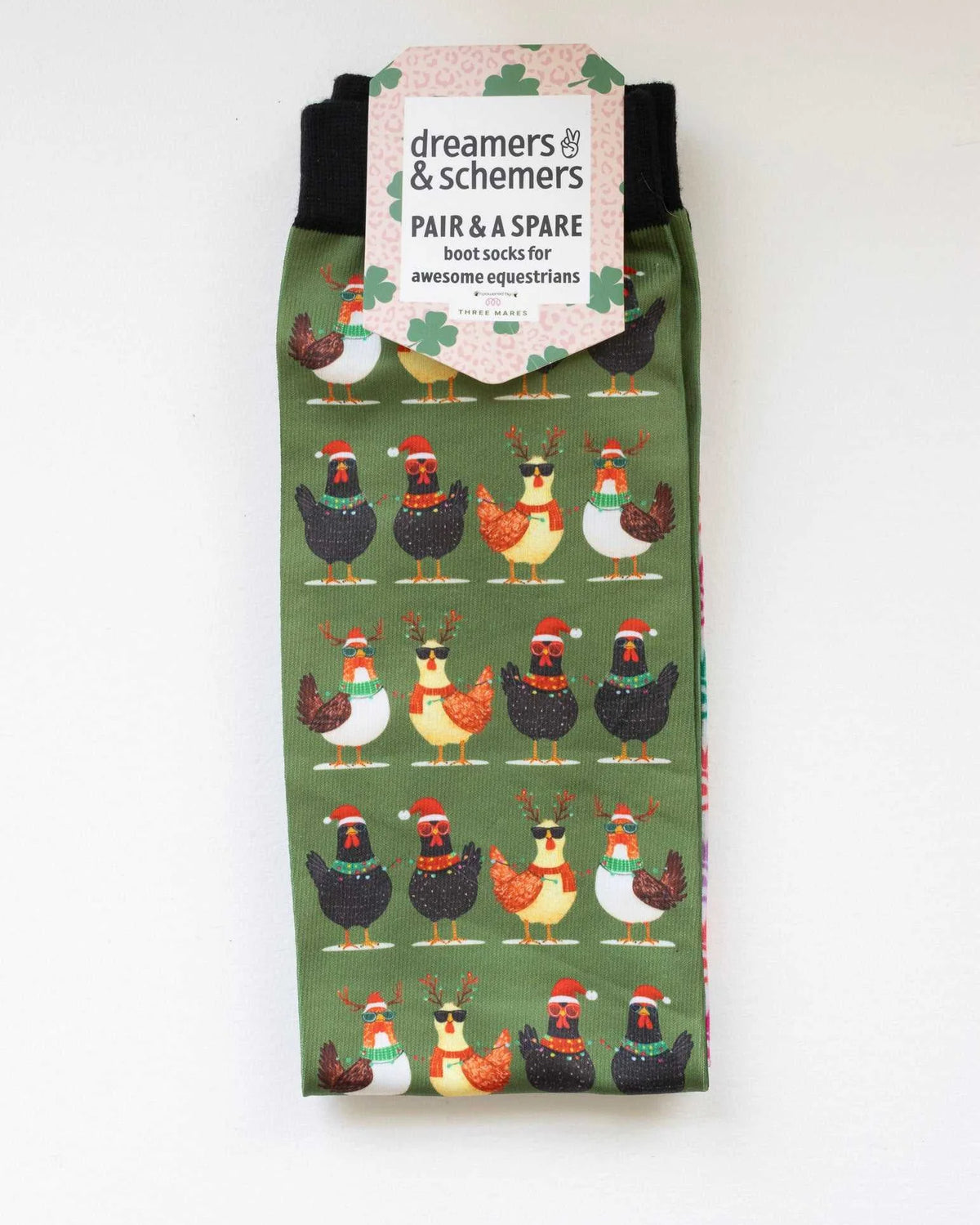 Dreamers & Schemers Pair And A Spare Holiday Socks