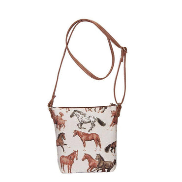 SignareArt - Running Horse Sling Bag Purse Crossbody