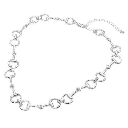 Horsebit Link Chain Necklace