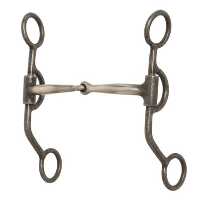 Argentine Horse Bit with 6-1/2" Cheeks, Snaffle