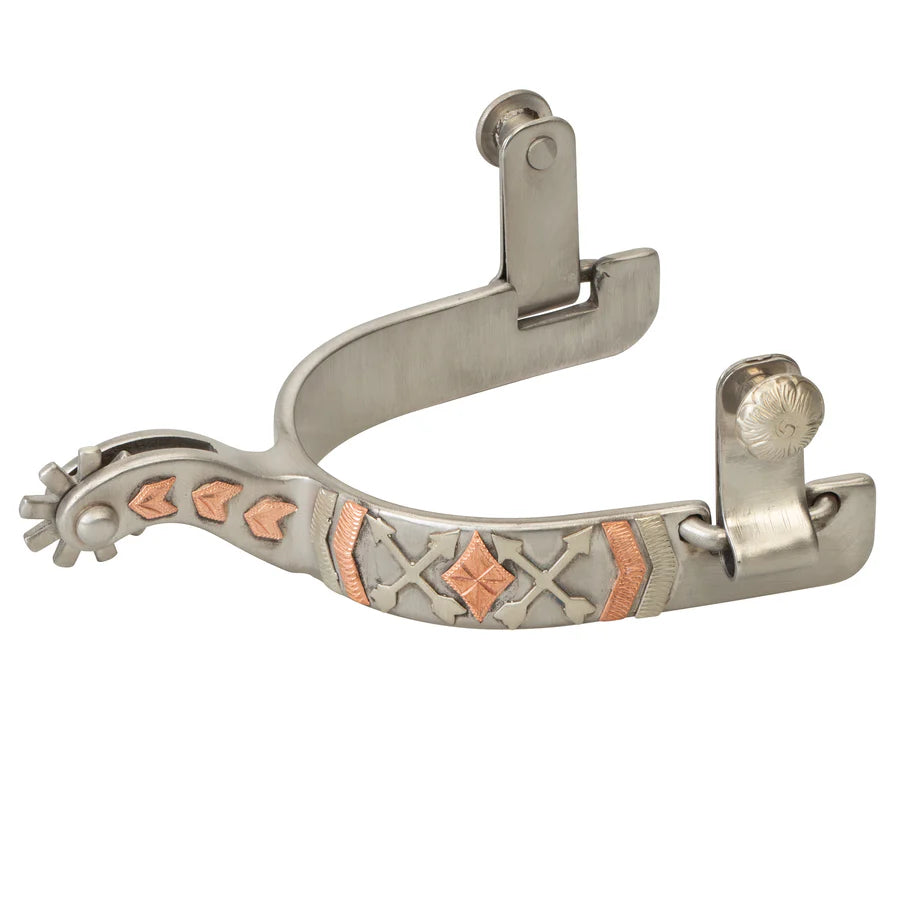 Ladies' Spur with Arrow Crossing Design