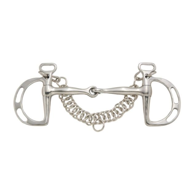 Tough1 Slotted Kimberwicke Snaffle 4.75"