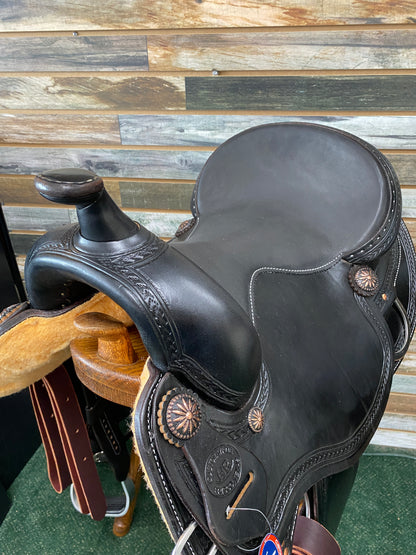 HR Black Flex Trail Saddle 16"
