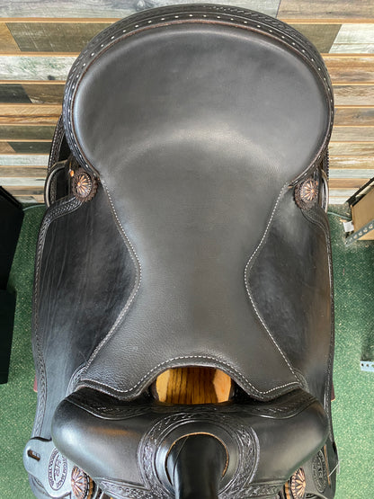 HR Black Flex Trail Saddle 16"