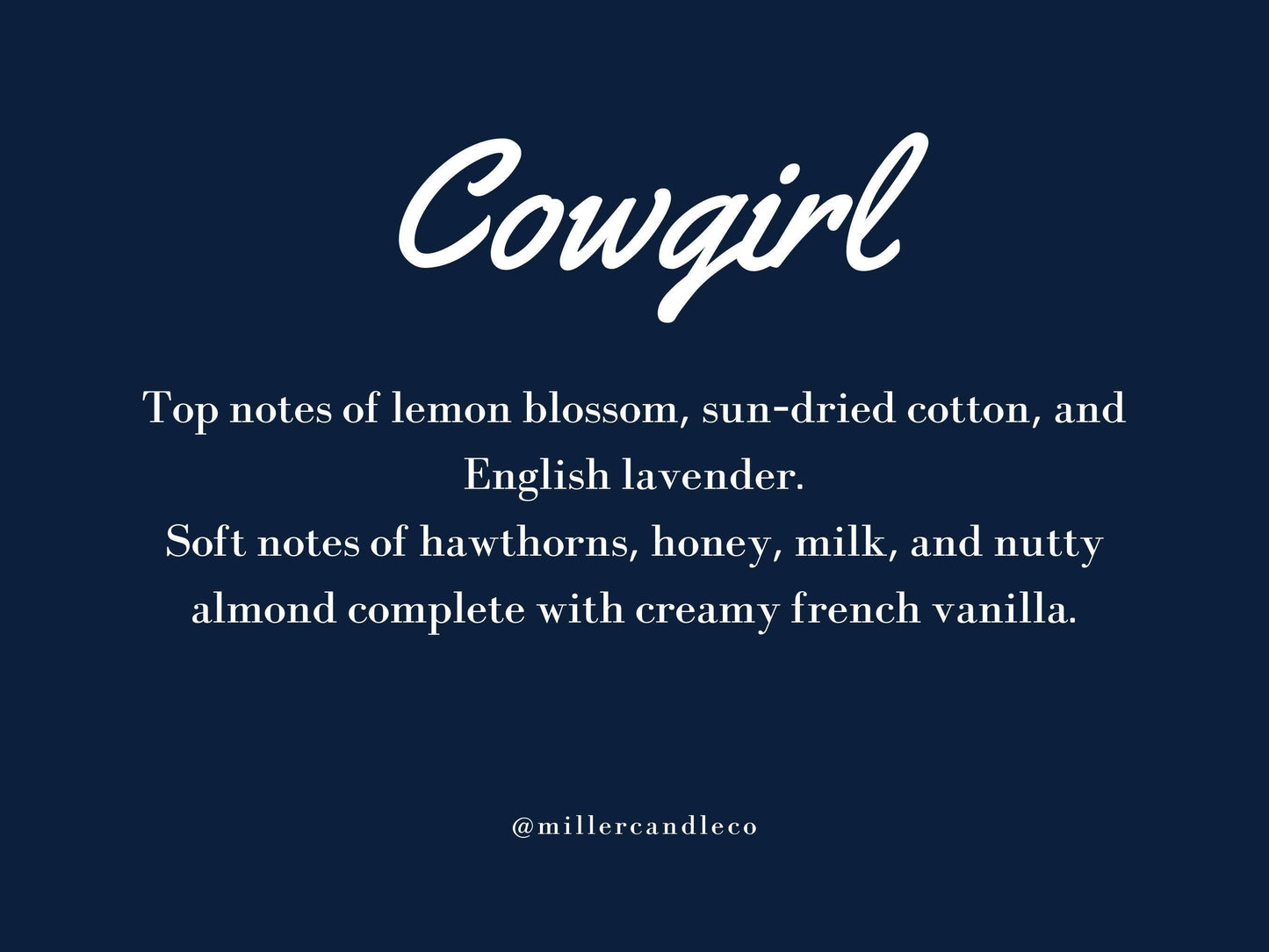 Cowgirl Candle in Reusable Whiskey Glass 