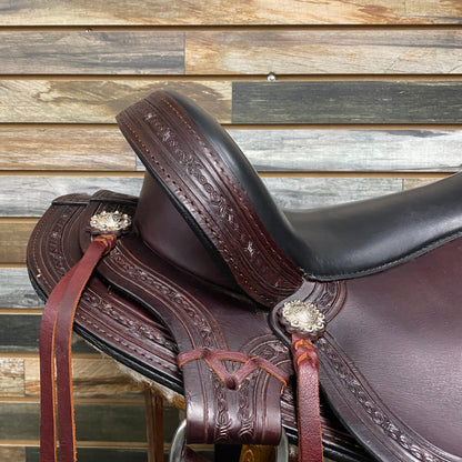 Pre-Owned Hilason Flex Tree Trail Saddle