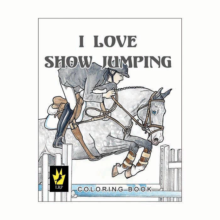 I Love Show Jumping Coloring Book