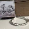 I love Arabian horses! - Bangle Bracelet