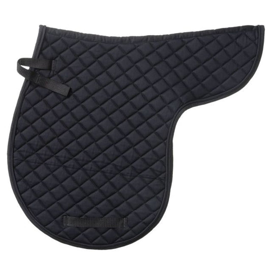 Tough 1 Quilted Contour AP Saddle Pad Full Black