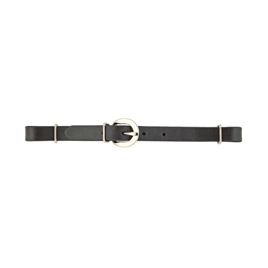 Straight Bridle Leather Curb Strap