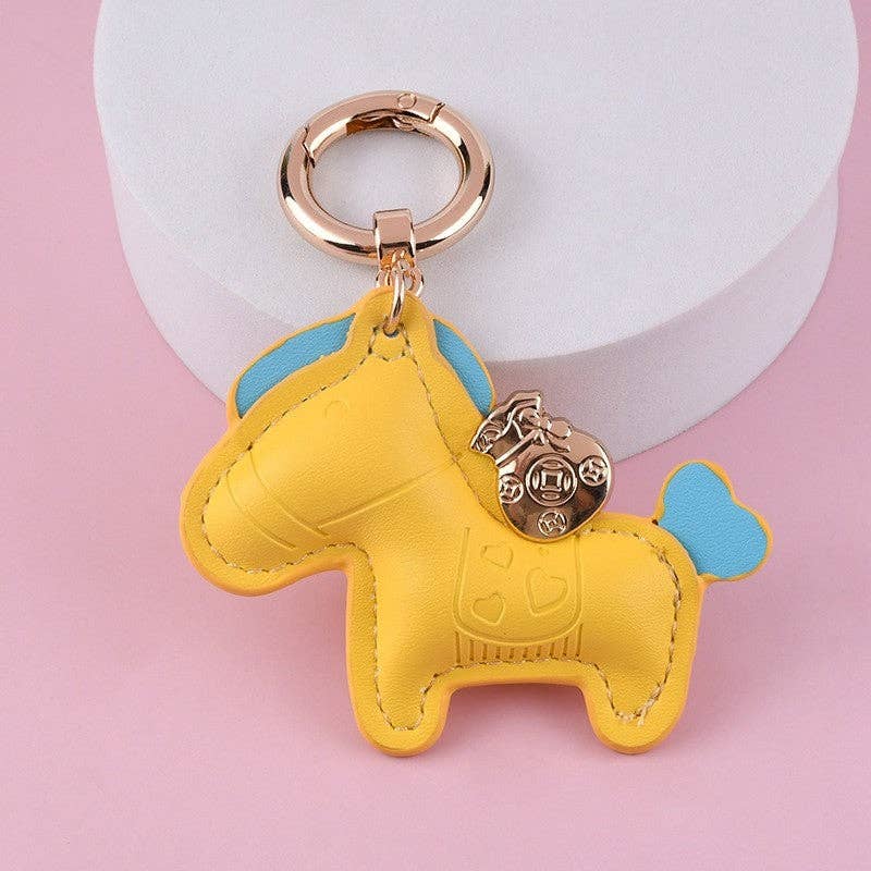 Adorable Horse-Shaped Keychain Pendant