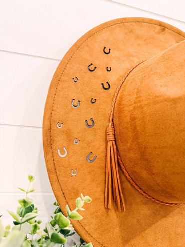 Horseshoe Cutout Hat