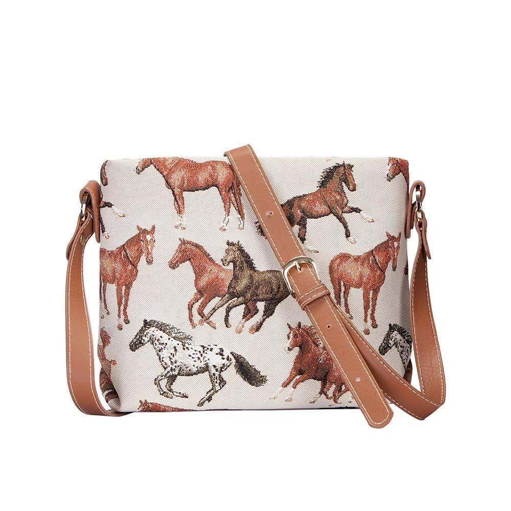SignareArt - Running Horse Crossbody Bag Purse Handbag