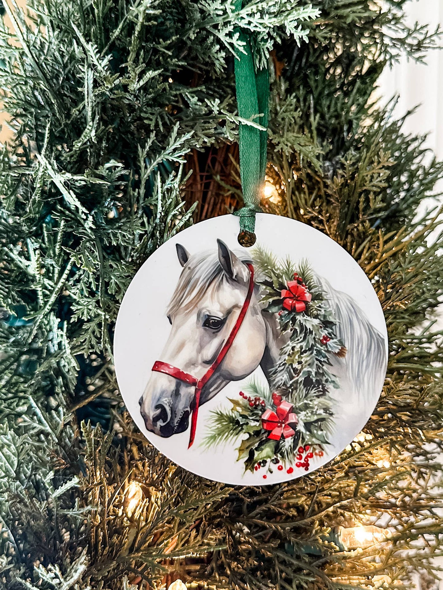 Christmas Ornament - Holiday Horses (Multiple Options)